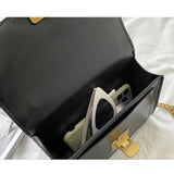Vintage Small Messenger Bag Women Chain Shoulder Bag Square Female Ladies Cross