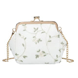Lace Flower Mini Women Handbags Embroidered Crossbody Bag