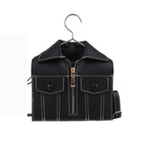 Women's Funny Clothes Shoulder Bag PU Leather Messenger Bag