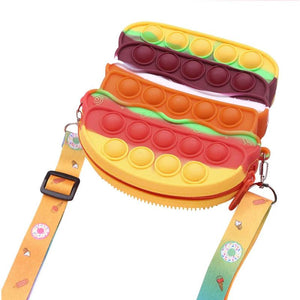 Squeeze Bubble Stress Reliever Wallets Mini Toy CU53