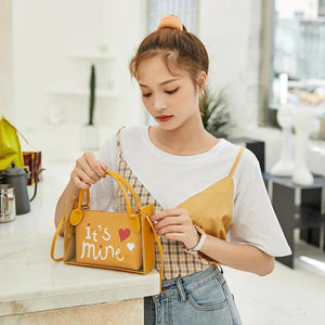 Candy Summer Nylon Tote Bag Retro Shoulder Handbag