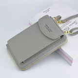 Multifunctional Mobile Phone Bag Solid Diagonal Shoulder Bag