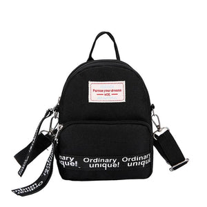 Mini Shoulder Bags Nylon Casual Soft Phone Mini Purse Crossbody Messenger Bags