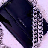 Thick Chain One-Shoulder Messenger Bag Change Chest Bag