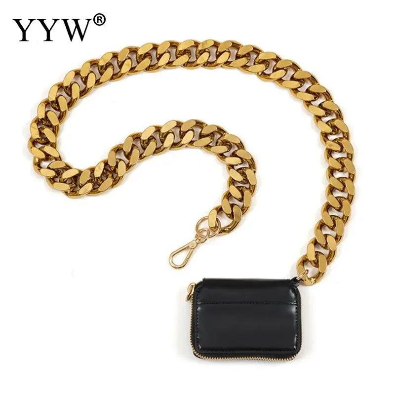 Thick Chain One-Shoulder Messenger Bag Change Chest Bag