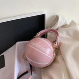Small Leather Chain Crossbody Bags For Women