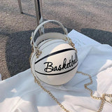 Small Leather Chain Crossbody Bags For Women