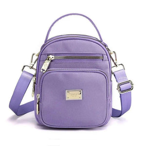 Summer Candy Nylon Shoulder Bag Lightweight Messenger Bag