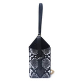 Snake Pattern Crossbody Bag Chain Phone Bag Handbag Clutch