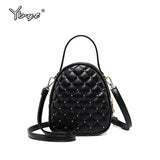 Women's Diamond Lattice Satchel Crossbody Bag