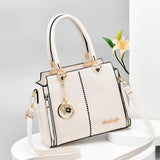 Autumn Pu Women's Bag One Shoulder Messenger Bag Large Capacity High Handbag