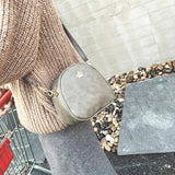 Crown Flap Retro Handbag PU Messenger Shoulder Bag