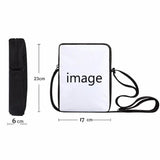 Cute Puppy Pug Dog Mini Crossbody Bag for Kids Women