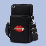 Ladies Mini Sports Bags Outdoor Travel Arm Bag Wallet Print Case Pouch