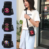 Ladies Mini Sports Bags Outdoor Travel Arm Bag Wallet Print Case Pouch