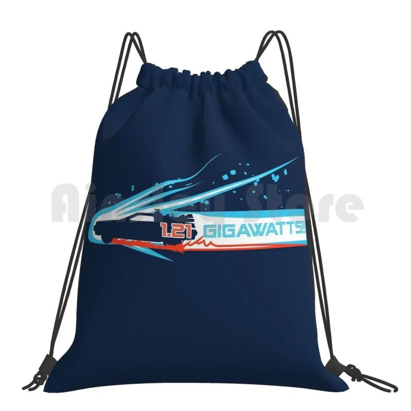 1.21 Gigawatts! Back To The Future Drawstring Bag
