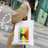 Gamepad Gaming Gamer Women Canvas Shopper Bag Harajuku Tote Shoulder