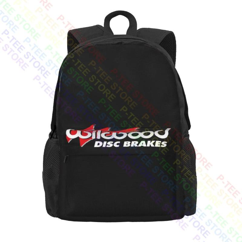 Wilwood Disc Brakes Logo Engineering Racing Street Parts Large Capacity Backpack