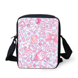 Kids Shoulder Messenger Bag Animal Crossbody Schoolbag for Girls
