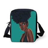 African American Girls Messenger Crossbody Bag Phone Shopping Mochila Infantil
