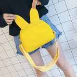 Japanese Rabbit Ear Small Change Canvas Shoulder Bag