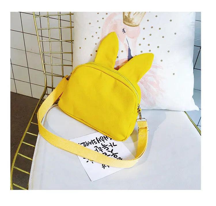 Japanese Rabbit Ear Small Change Canvas Shoulder Bag