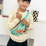 Child Waist Bag Dinosaurs Boy Fanny Pack Crossbody Bag