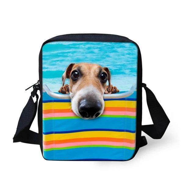 Puppy Dog Shoulder Messenger Bag for Boys