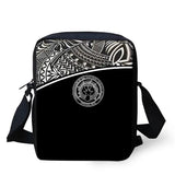 Red Northern Mariana Islands Shoulder School Messenger Bag