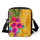 Red Northern Mariana Islands Shoulder School Messenger Bag