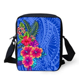 Red Northern Mariana Islands Shoulder School Messenger Bag