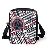 Red Northern Mariana Islands Shoulder School Messenger Bag