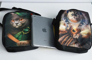 Universe Space Galaxy Print Boys Men Shoulder Bag Earth Star Cross BodyBag