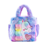 Unicorn Girl Messenger Bag Kids Crossbody Handbag