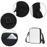 N. Mariana Islands Floral Messenger Bag Tropical Leaves Phone Bags For Girls