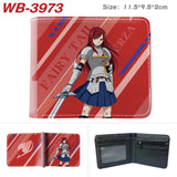 Fairy Tail Anime Wallet - Leather Short Wallet with Coin Pocket