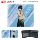 Fairy Tail Anime Wallet - Leather Short Wallet with Coin Pocket