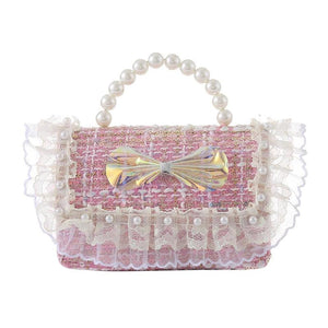 Kids Flower Bag Cute Shoulder Packet Baby Coin Purse