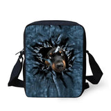 Pocket Cat Shoulder Messenger Bag Crossbody Phone Bag for Boys