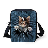 Pocket Cat Shoulder Messenger Bag Crossbody Phone Bag for Boys