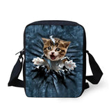 Pocket Cat Shoulder Messenger Bag Crossbody Phone Bag for Boys