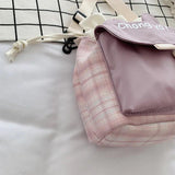 Canvas Bucket Bag Crossbody Shoulder Bag