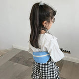 Girls Canvas Waist Bag Pack Zip Casual Chest Bum Belt Shoulder Pouch