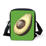 Avocado Shoulder Messenger Bag for Girls Crossbody Phone Bag