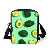 Avocado Shoulder Messenger Bag for Girls Crossbody Phone Bag
