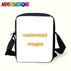 3D Animal Border Collie Print School Bags Students Small Crossbody Bag