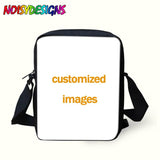 3D Animal Border Collie Print School Bags Students Small Crossbody Bag