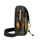 Haoshuai Men's Straddle Bag Single Shoulder Bag Sports and Leisure