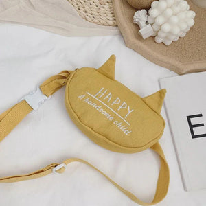 Kids' Embroidered Shoulder Bag Spring Waist Crossbody Bag