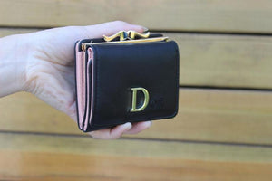 Girls' Short Wallet Three-fold Clip Zero Wallet Letter Wallet